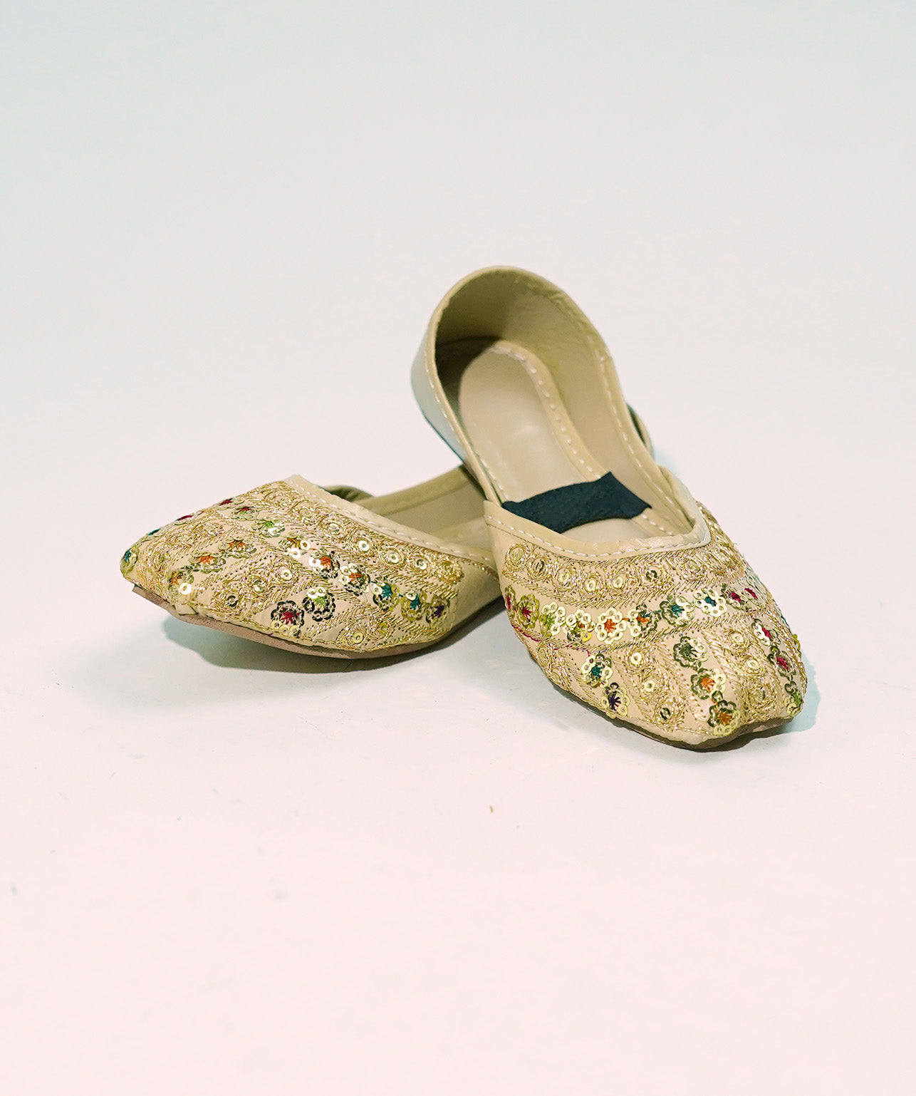 Sunehri Khussa - Beige